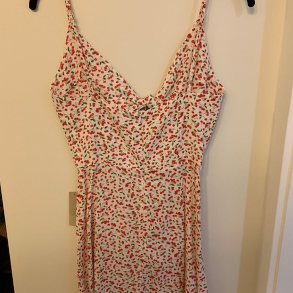 Flynn Skye Bri Mini Dress in Cherry - Picture 7 of 11